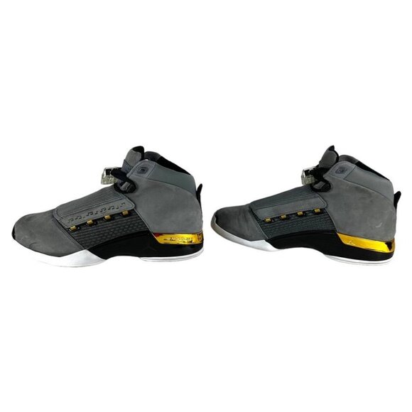 Air Jordan Retro 17 Cool Grey/Metallic Gold Size 9.5 Mens Basketball Shoes main image 8